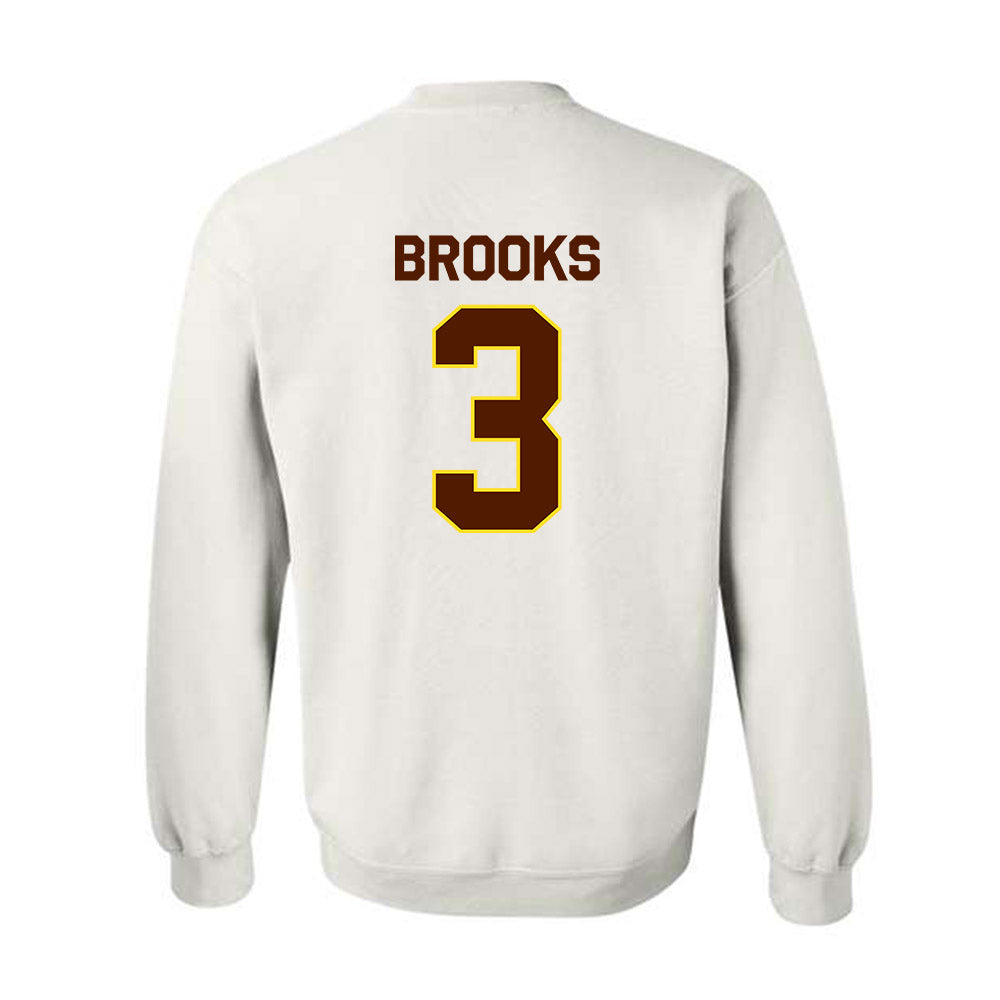 Western Michigan - NCAA Football : Baylin Brooks - Classic Shersey Crewneck Sweatshirt-1