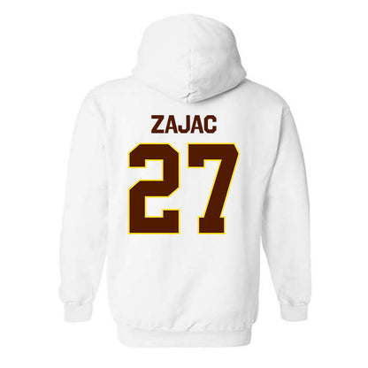 Western Michigan - NCAA Baseball : Nolan Zajac - Classic Shersey Hooded Sweatshirt-1