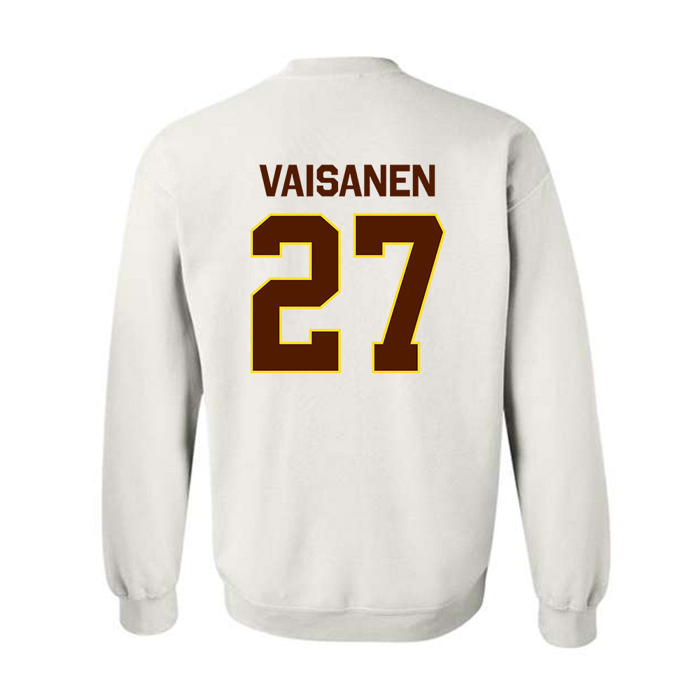 Western Michigan - NCAA Men's Ice Hockey : Joona Vaisanen - Classic Shersey Crewneck Sweatshirt-1