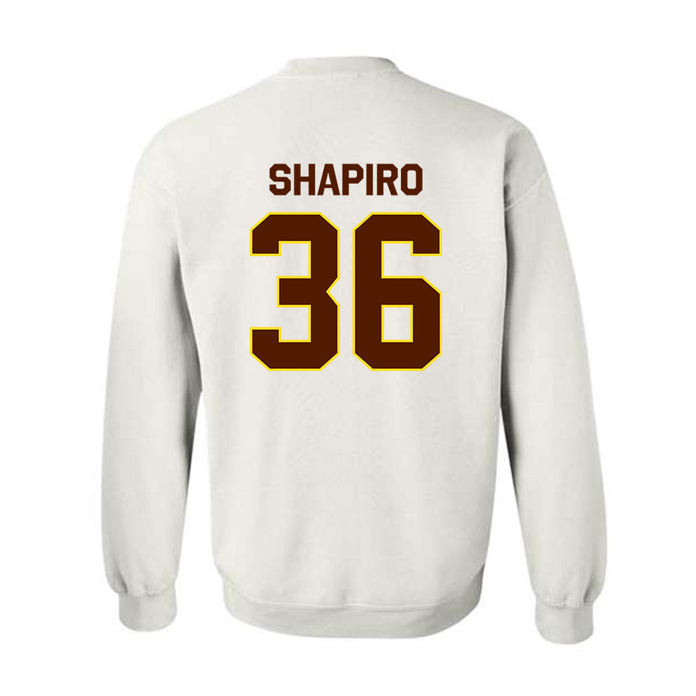 Western Michigan - NCAA Baseball : Evan Shapiro - Classic Shersey Crewneck Sweatshirt-1