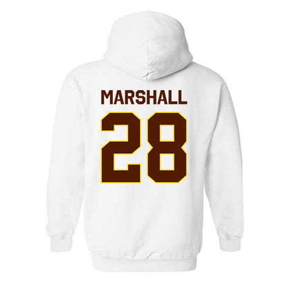 Western Michigan - NCAA Baseball : Trevor Marshall - Classic Shersey Hooded Sweatshirt-1