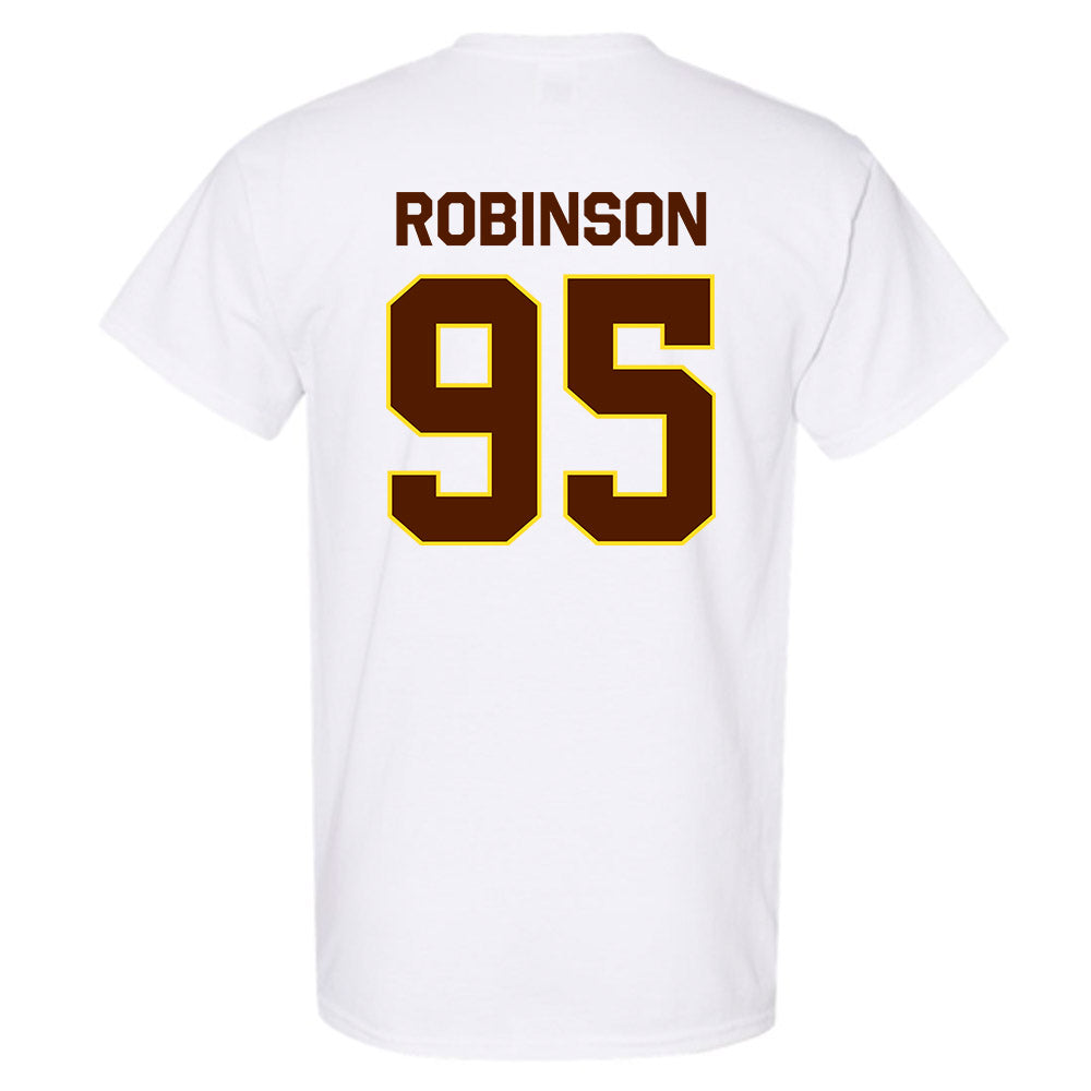 Western Michigan - NCAA Football : DeShawn Robinson - Classic Shersey T-Shirt-1