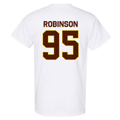 Western Michigan - NCAA Football : DeShawn Robinson - Classic Shersey T-Shirt-1