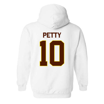 Western Michigan - NCAA Football : Trey Petty - Classic Shersey Hooded Sweatshirt-1