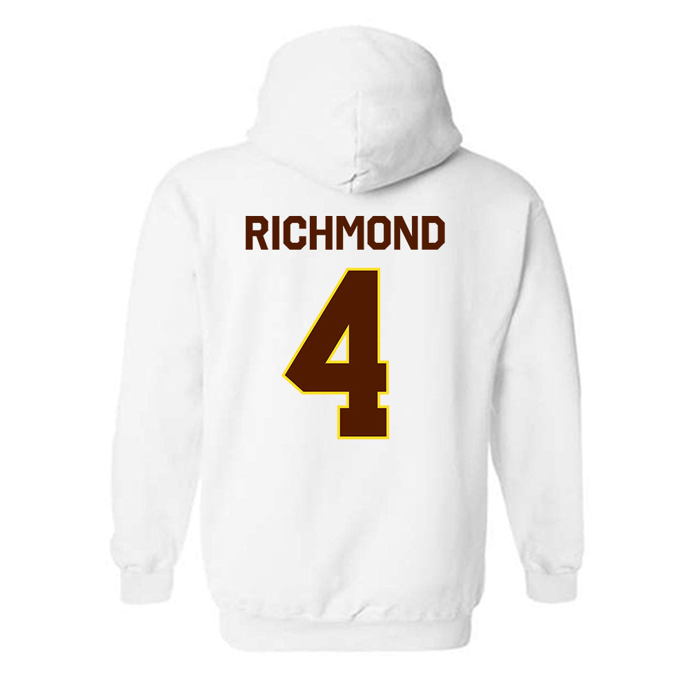 Western Michigan - NCAA Women's Volleyball : Leah Richmond - Classic Shersey Hooded Sweatshirt-1