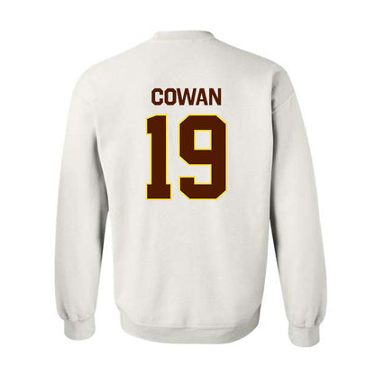 Western Michigan - NCAA Men's Ice Hockey : Bobby Cowan - Classic Shersey Crewneck Sweatshirt-1