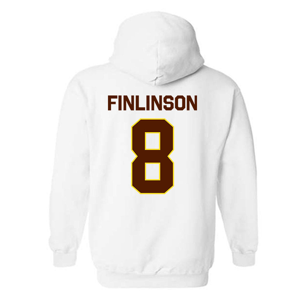 Western Michigan - NCAA Men's Basketball : Isaac Finlinson - Classic Shersey Hooded Sweatshirt-1