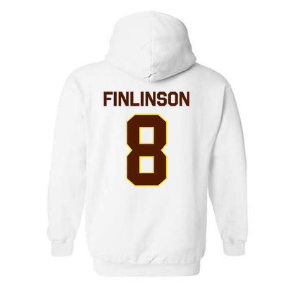 Western Michigan - NCAA Men's Basketball : Isaac Finlinson - Classic Shersey Hooded Sweatshirt-1