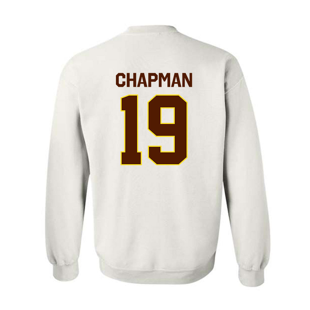 Western Michigan - NCAA Football : Angelo Chapman - Classic Shersey Crewneck Sweatshirt-1
