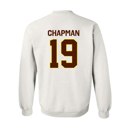Western Michigan - NCAA Football : Angelo Chapman - Classic Shersey Crewneck Sweatshirt-1