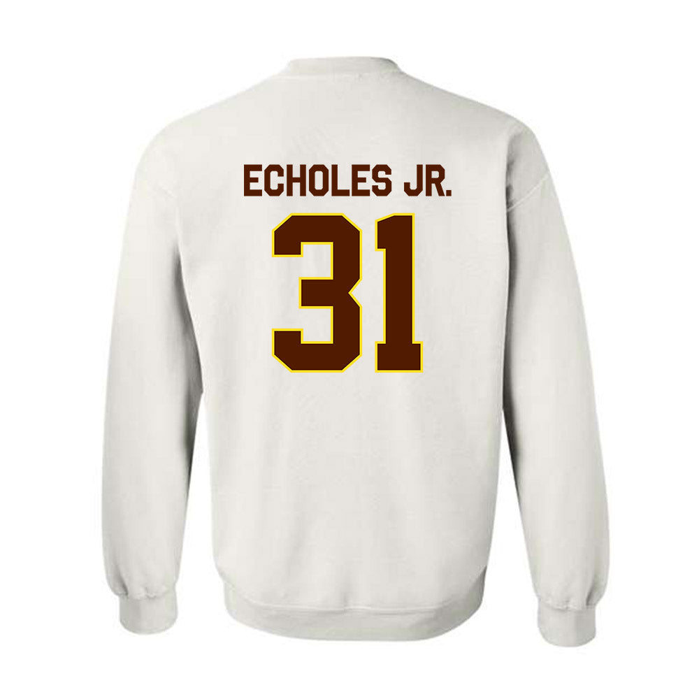 Western Michigan - NCAA Football : DeJuan Echoles Jr. - Classic Shersey Crewneck Sweatshirt-1
