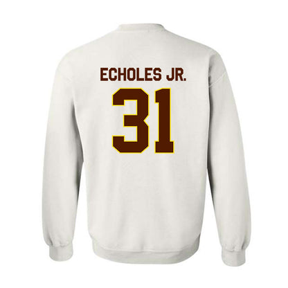 Western Michigan - NCAA Football : DeJuan Echoles Jr. - Classic Shersey Crewneck Sweatshirt-1