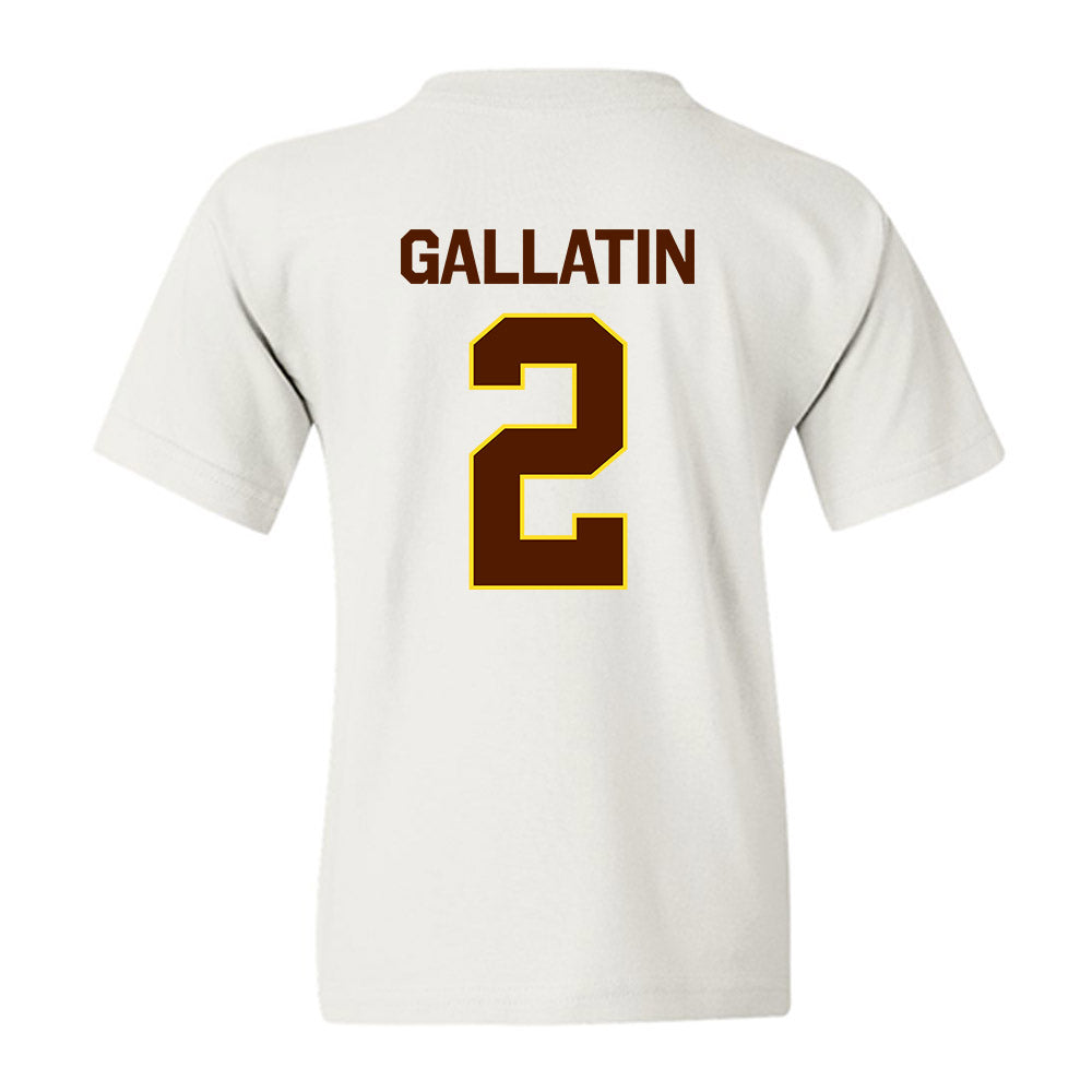 Western Michigan - NCAA Men's Ice Hockey : Grady Gallatin - Classic Shersey Youth T-Shirt-1