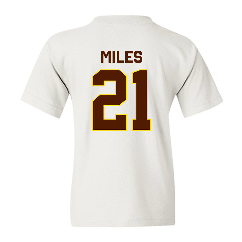 Western Michigan - NCAA Football : CJ Miles - Classic Shersey Youth T-Shirt-1