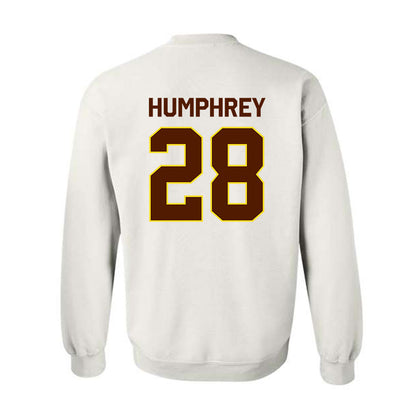 Western Michigan - NCAA Men's Ice Hockey : Ryan Humphrey - Classic Shersey Crewneck Sweatshirt-1