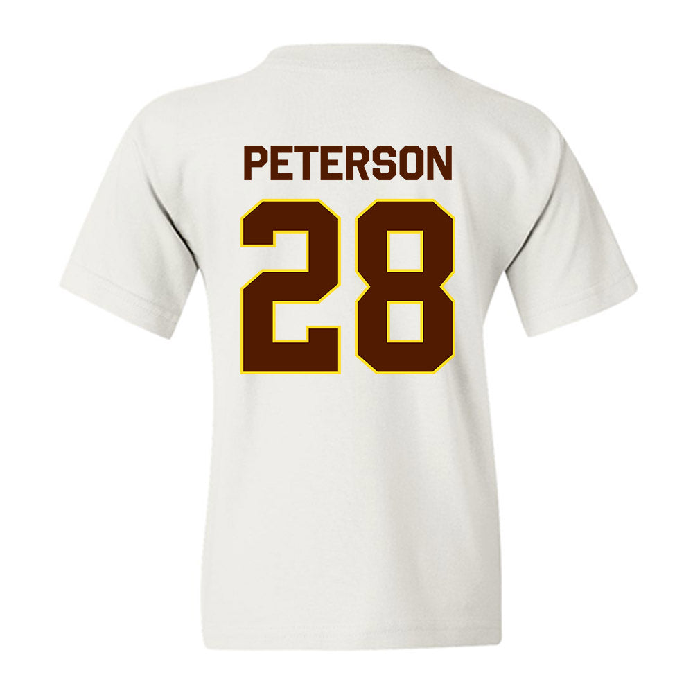 Western Michigan - NCAA Football : Will Peterson - Classic Shersey Youth T-Shirt-1