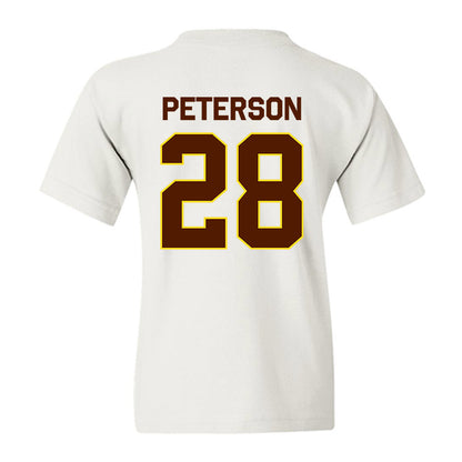 Western Michigan - NCAA Football : Will Peterson - Classic Shersey Youth T-Shirt-1