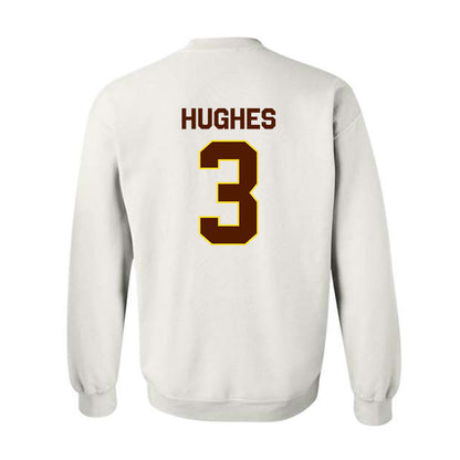 Western Michigan - NCAA Football : Harper Hughes - Classic Shersey Crewneck Sweatshirt-1