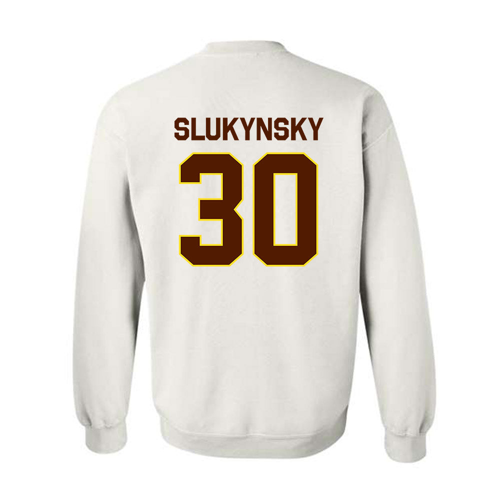 Western Michigan - NCAA Men's Ice Hockey : Hampton Slukynsky - Classic Shersey Crewneck Sweatshirt-1