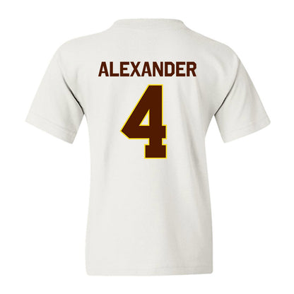 Western Michigan - NCAA Football : Austin Alexander - Classic Shersey Youth T-Shirt-1