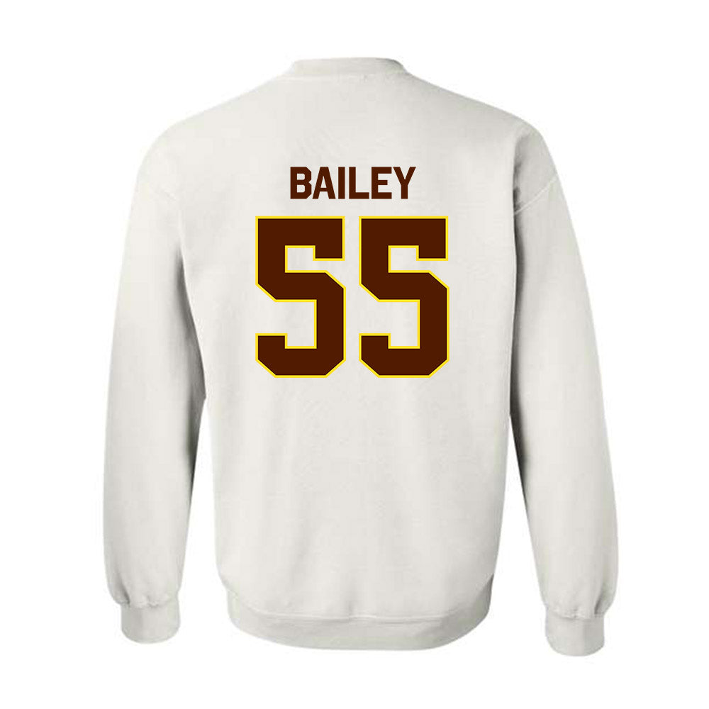 Western Michigan - NCAA Football : Jacob Bailey - Classic Shersey Crewneck Sweatshirt-1