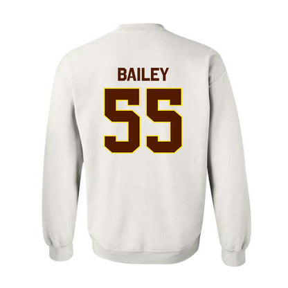 Western Michigan - NCAA Football : Jacob Bailey - Classic Shersey Crewneck Sweatshirt-1