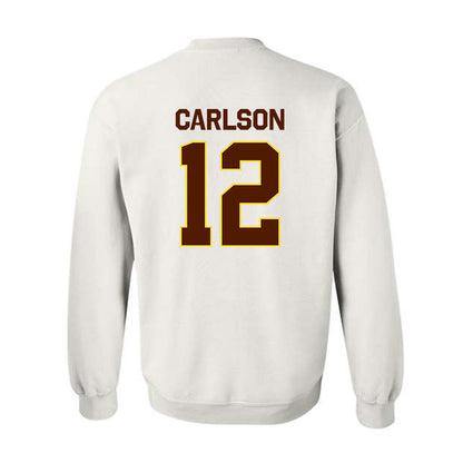 Western Michigan - NCAA Women's Basketball : Alli Carlson - Classic Shersey Crewneck Sweatshirt-1
