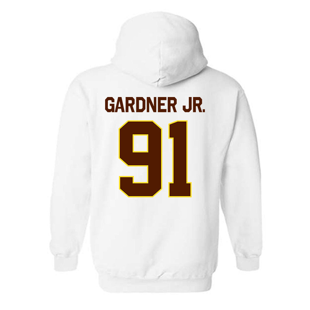Western Michigan - NCAA Football : Scoop Gardner Jr. - Classic Shersey Hooded Sweatshirt-1