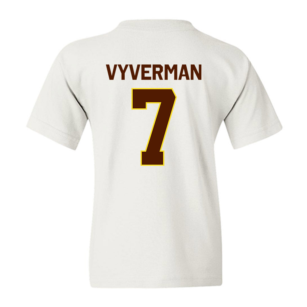 Western Michigan - NCAA Women's Basketball : Casey Vyverman - Classic Shersey Youth T-Shirt-1