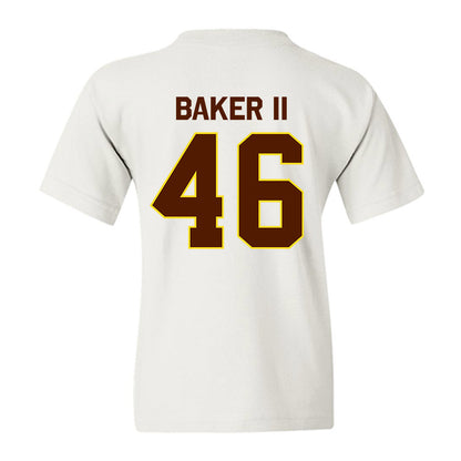 Western Michigan - NCAA Football : Max Baker II - Classic Shersey Youth T-Shirt-1