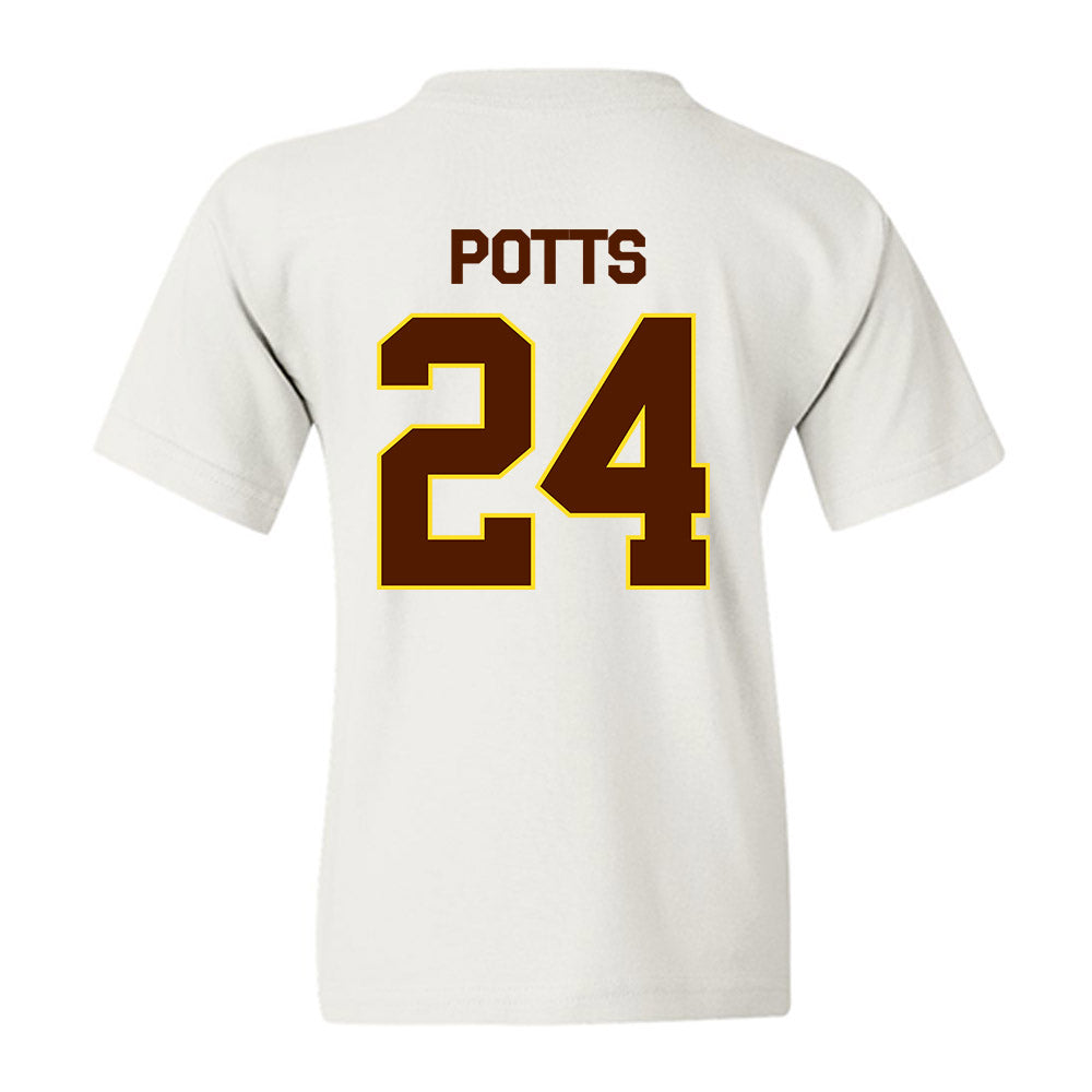 Western Michigan - NCAA Softball : Hannah Potts - Classic Shersey Youth T-Shirt-1