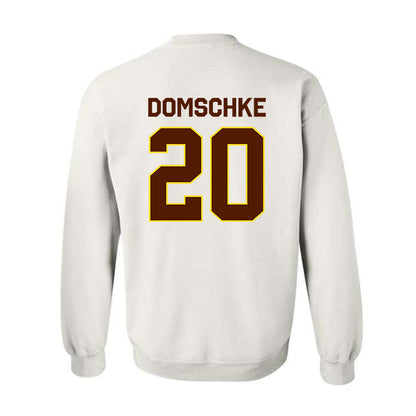 Western Michigan - NCAA Football : Palmer Domschke - Classic Shersey Crewneck Sweatshirt-1