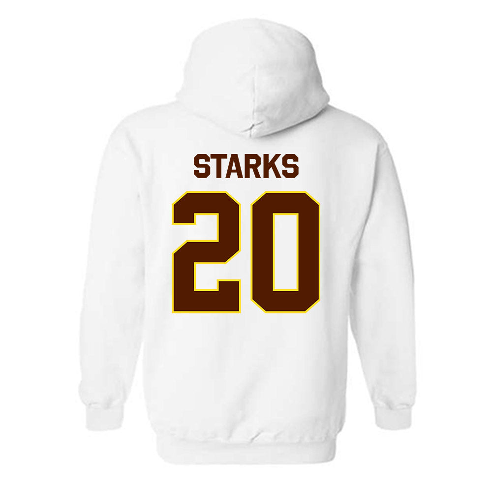 Western Michigan - NCAA Women's Basketball : Kailey Starks - Classic Shersey Hooded Sweatshirt-1