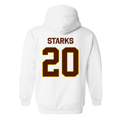 Western Michigan - NCAA Women's Basketball : Kailey Starks - Classic Shersey Hooded Sweatshirt-1