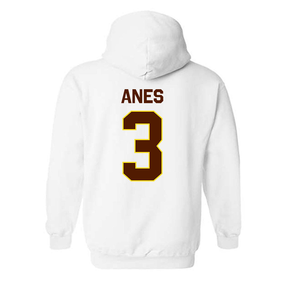 Western Michigan - NCAA Football : Brenden Anes - Classic Shersey Hooded Sweatshirt-1
