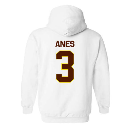 Western Michigan - NCAA Football : Brenden Anes - Classic Shersey Hooded Sweatshirt-1