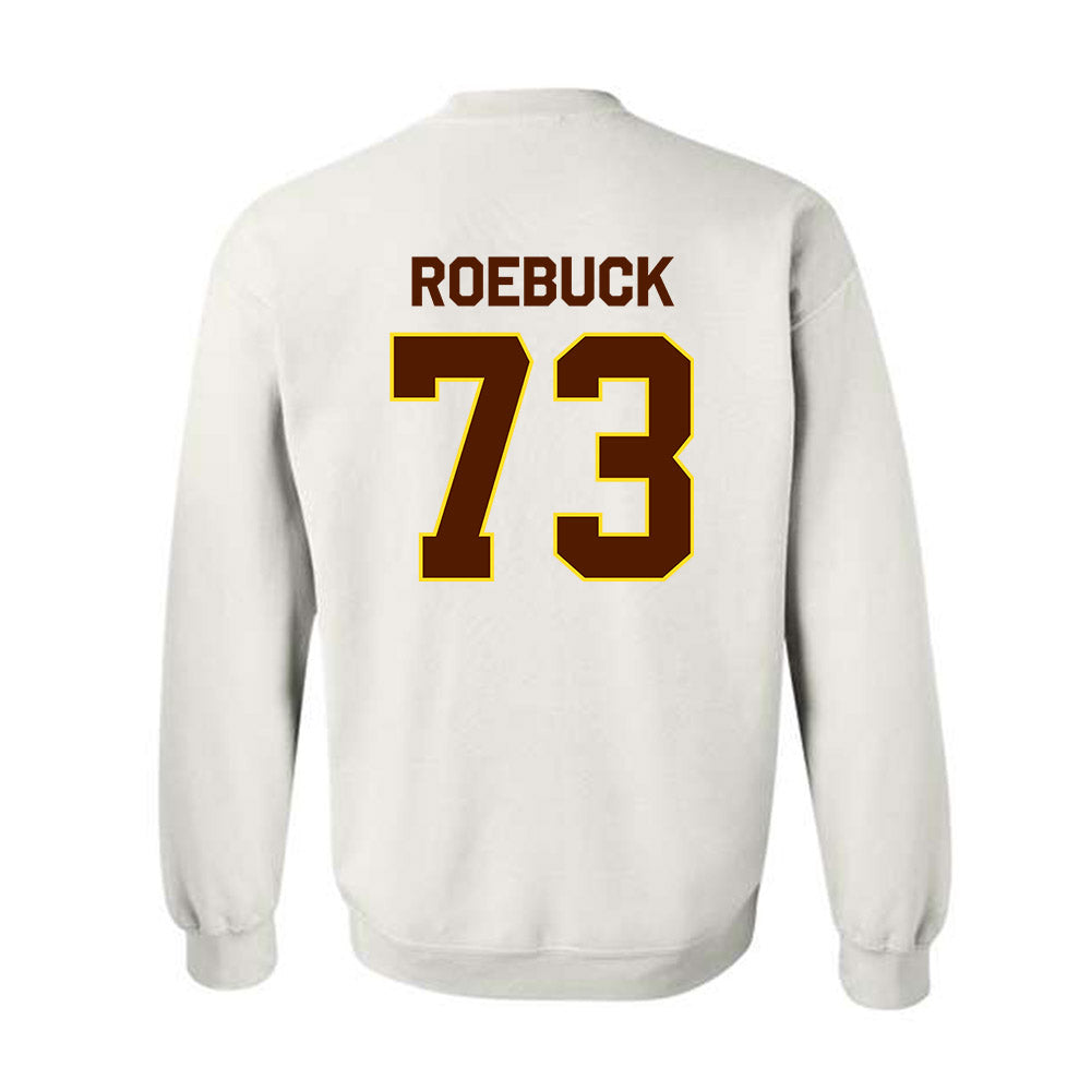 Western Michigan - NCAA Football : Ben Roebuck - Classic Shersey Crewneck Sweatshirt-1