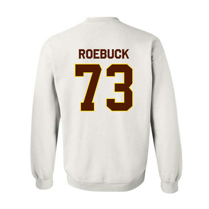 Western Michigan - NCAA Football : Ben Roebuck - Classic Shersey Crewneck Sweatshirt-1