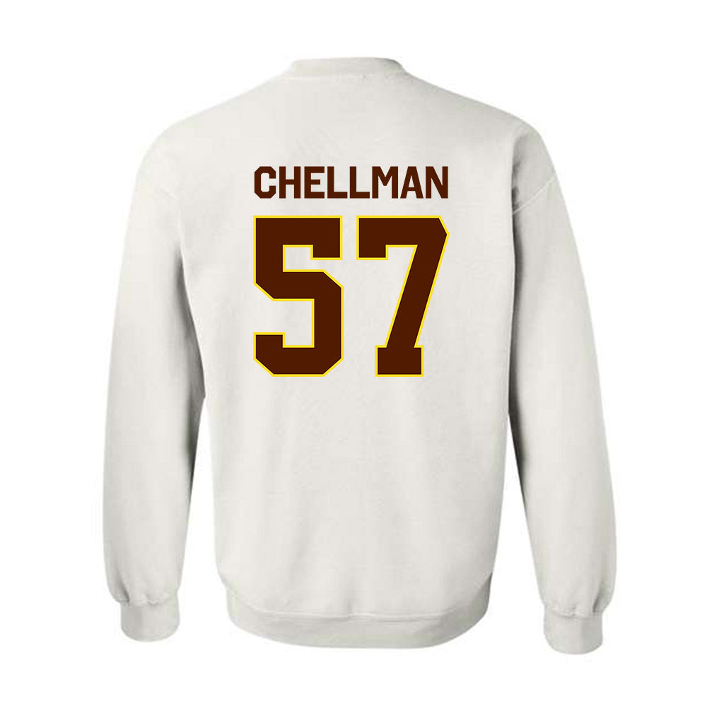 Western Michigan - NCAA Football : Jake Chellman - Classic Shersey Crewneck Sweatshirt-1