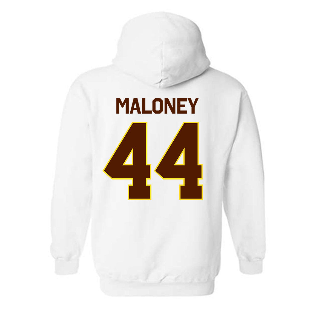 Western Michigan - NCAA Baseball : Matt Maloney - Classic Shersey Hooded Sweatshirt-1