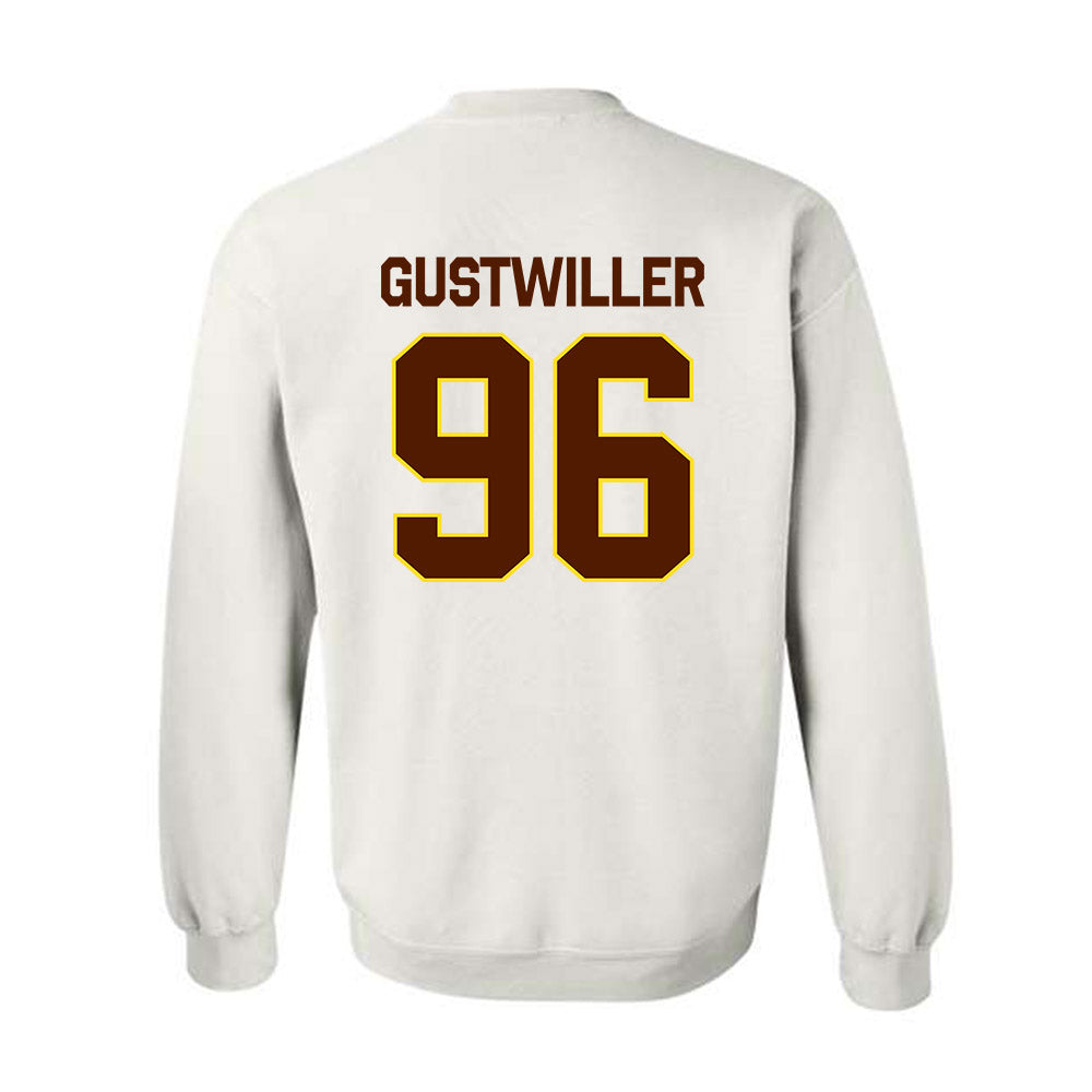 Western Michigan - NCAA Football : Dalton Gustwiller - Classic Shersey Crewneck Sweatshirt-1