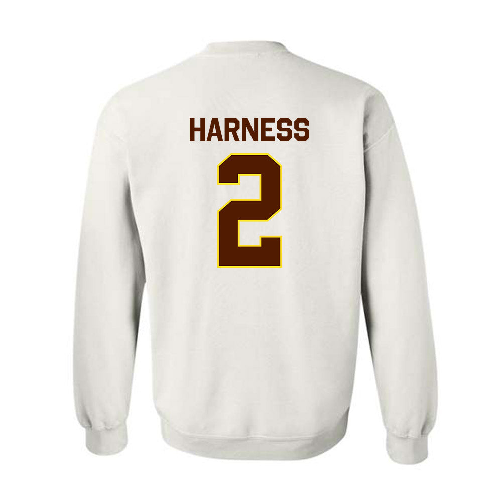 Western Michigan - NCAA Women's Basketball : Alli Harness - Classic Shersey Crewneck Sweatshirt-1
