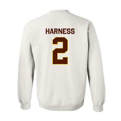 Western Michigan - NCAA Women's Basketball : Alli Harness - Classic Shersey Crewneck Sweatshirt-1