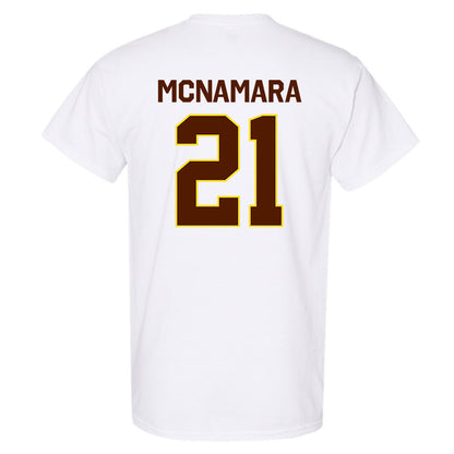 Western Michigan - NCAA Men's Ice Hockey : Luke McNamara - Classic Shersey T-Shirt-1
