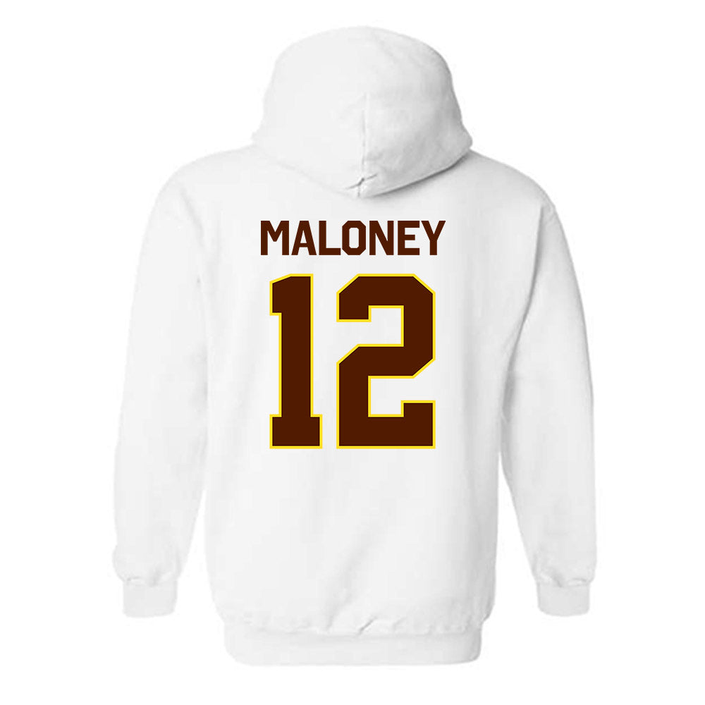 Western Michigan - NCAA Baseball : Michael Maloney - Classic Shersey Hooded Sweatshirt-1