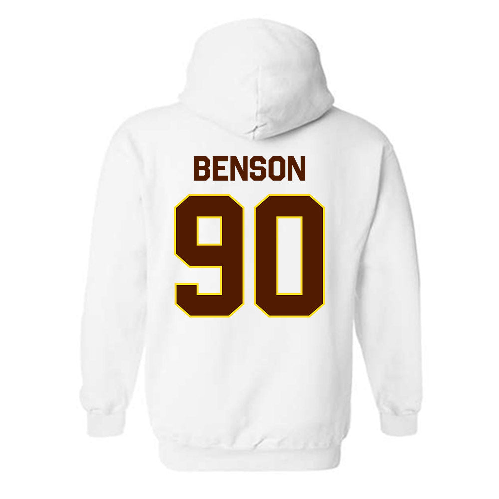 Western Michigan - NCAA Football : Jori Benson - Classic Shersey Hooded Sweatshirt-1