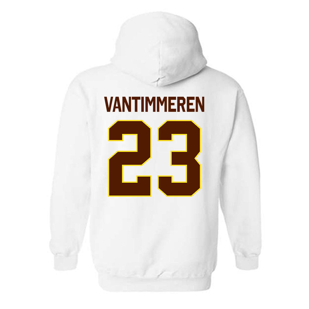 Western Michigan - NCAA Women's Basketball : Emily Vantimmeren - Classic Shersey Hooded Sweatshirt-1