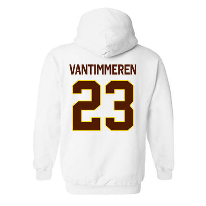 Western Michigan - NCAA Women's Basketball : Emily Vantimmeren - Classic Shersey Hooded Sweatshirt-1