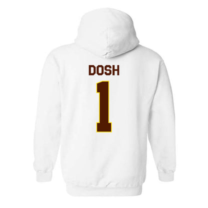 Western Michigan - NCAA Football : Jaxson Dosh - Classic Shersey Hooded Sweatshirt-1