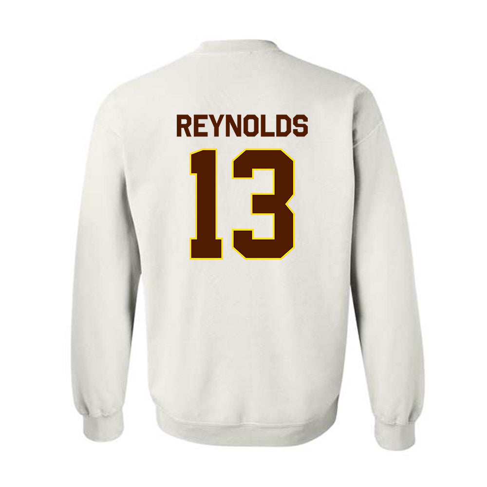 Western Michigan - NCAA Football : Mason Reynolds - Classic Shersey Crewneck Sweatshirt-1